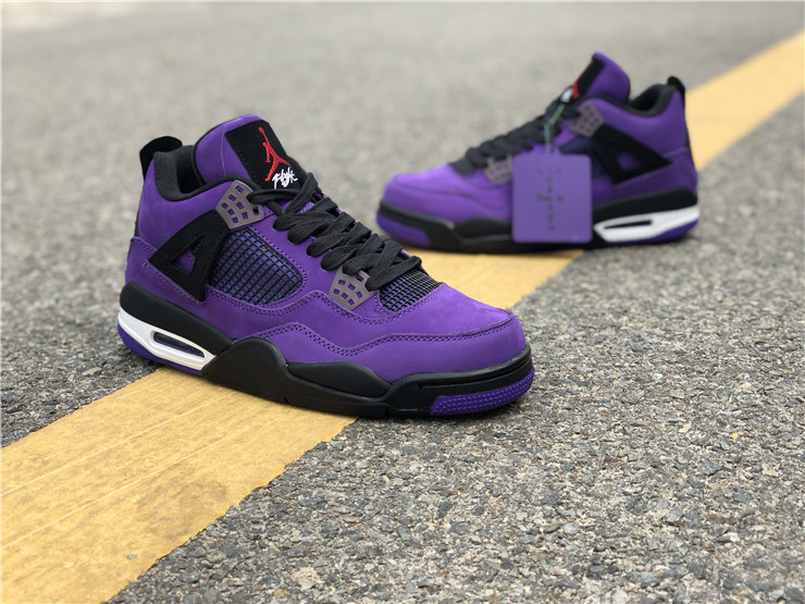 purple travis scott shoes