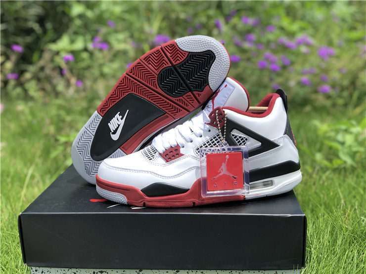 Men's Air Jordan 4 Retro “Fire Red\