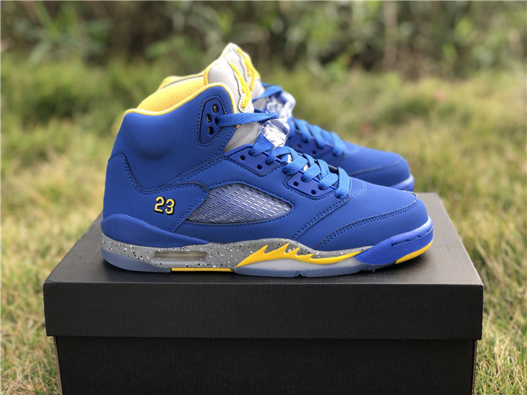 the new yellow and blue jordans