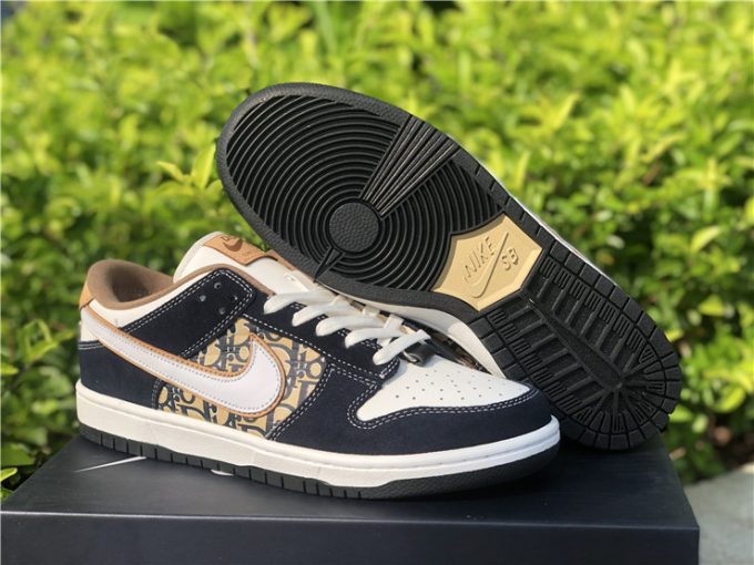 Dior x Nike Dunk Low Navy White For Cheap CN6818-003