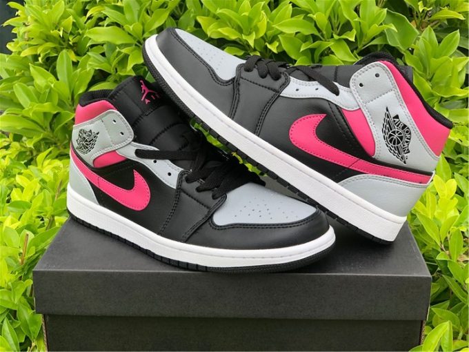 New Release Air Jordan 1 Mid Pink Shadow 554724-059
