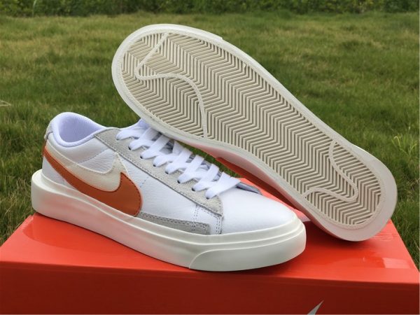 Nike Blazer Low Sacai Orange Varisity White For Sale BV0076-107