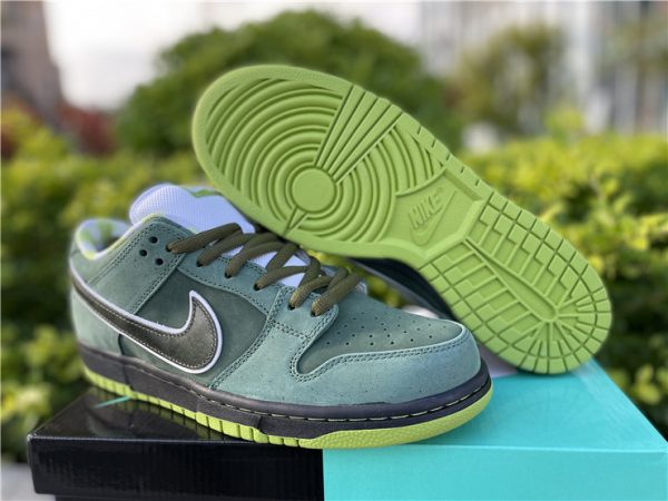 Concepts x Nike SB Dunk Low Green Lobster New Sale BV1310-337