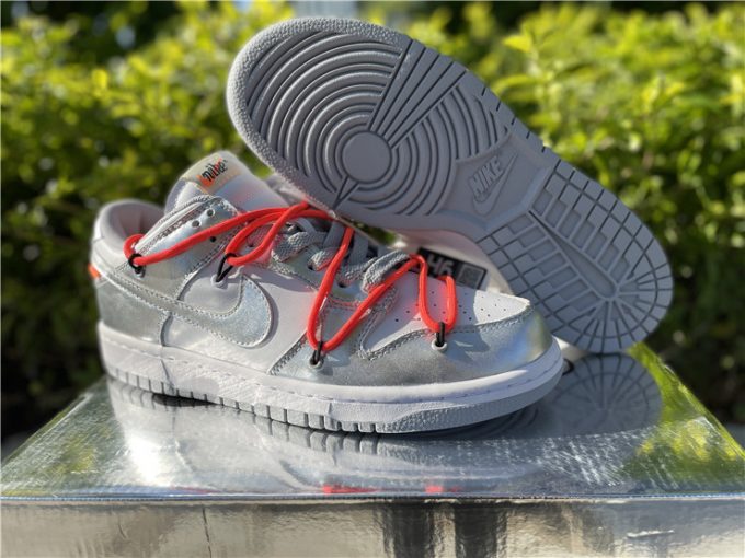 Nike Dunk Low Silver White Sale Online CT0856-800