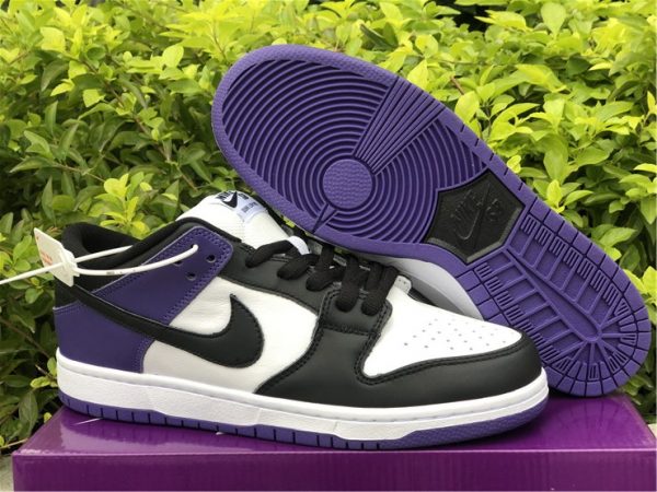 2021 Nike SB Dunk Low Court Purple Casual Shoes BQ6817-500