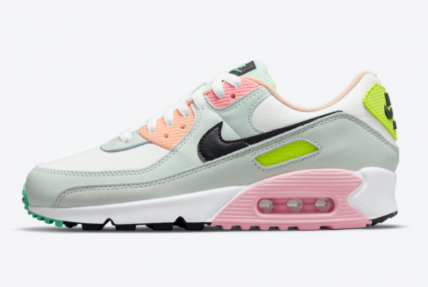2021 Nike Air Max 90 Easter Running Shoes CZ1617-100