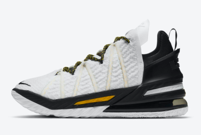 2021 Release Nike LeBron 18 Home Shoes CQ9283-100