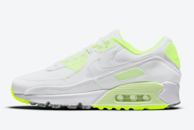 Discount Nike Air Max 90 Exeter Edition White Shoes DH0133-100
