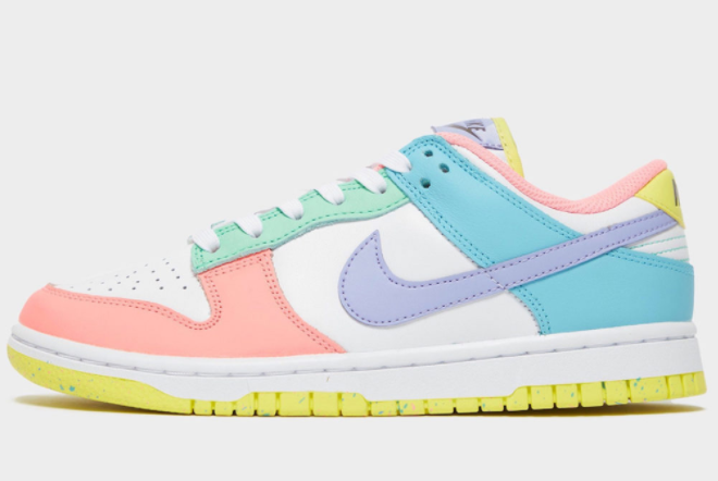 Ladies Nike Dunk Low Light Soft Pink For Sale DD1503-600