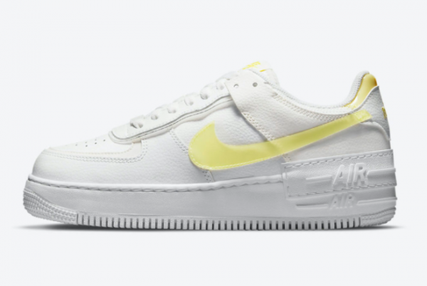 Nike Air Force 1 Shadow White Yellow Sneakers On Sale DM3034-100