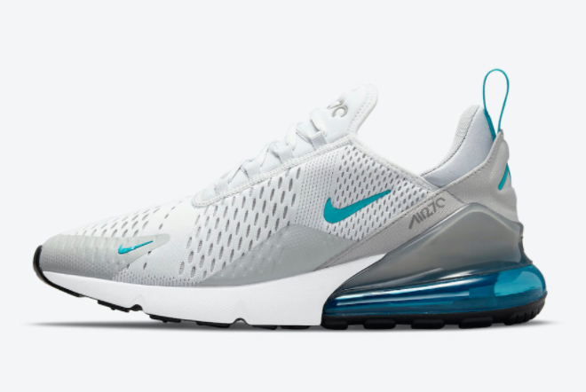 Nike Air Max 270 White Grey Blue For Sale Online DM2462-002