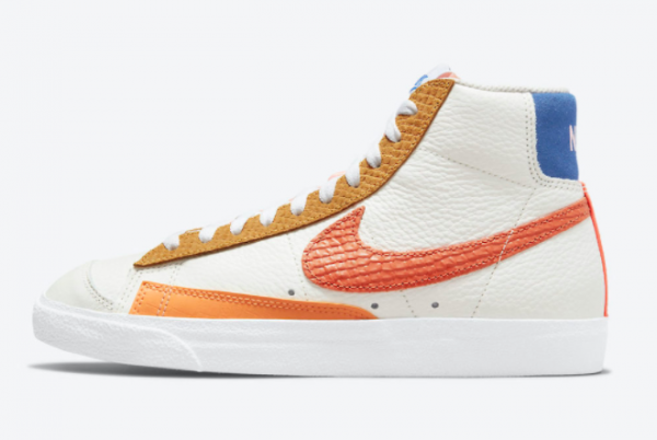 Nike Blazer Mid ’77 Campfire Orange Sneakers On Sale DM2872-100