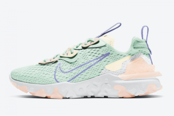 Nike React Vision Barely Green Girls Size For Sale CI7523-301