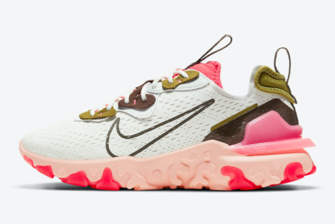 Womens Nike React Vision Sired Red Outlet Online CI7523-102