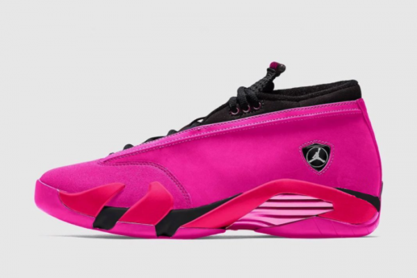 2021 Air Jordan 14 Low Shocking Pink For Girls