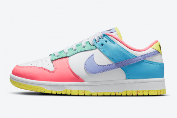 2021 Cheap Women’s Nike Dunk Low Easter Price DD1872-100
