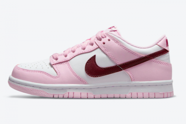 2021 Latest Nike Dunk Low GS “Valentine’s Day” CW1590-601