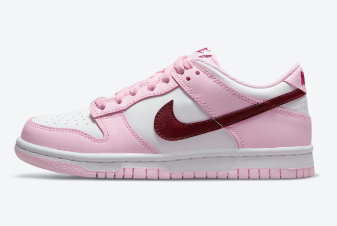 2021 Latest Nike Dunk Low GS Valentine’s Day CW1590-601