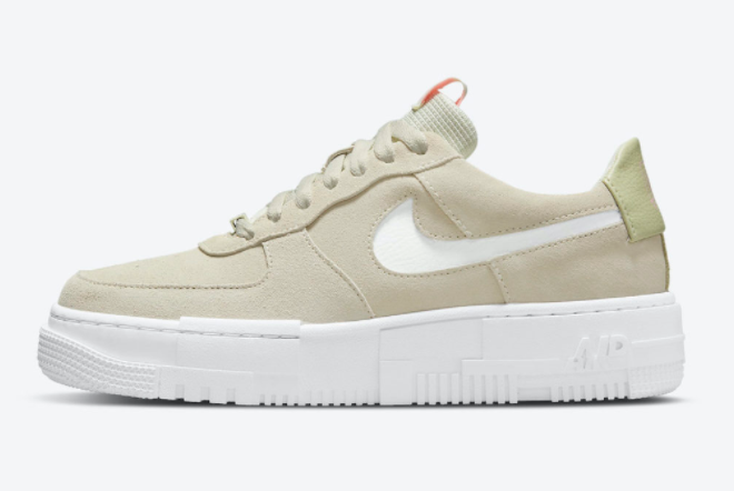 Best Selling Nike Air Force 1 Pixel Olive Aura Trainers Shoes DM3014-100