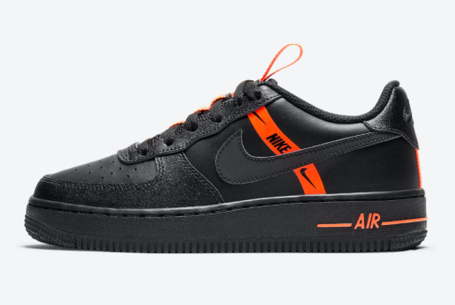 Buy Cheap Nike Air Force 1 KSA Halloween Black Orange CT4683-001