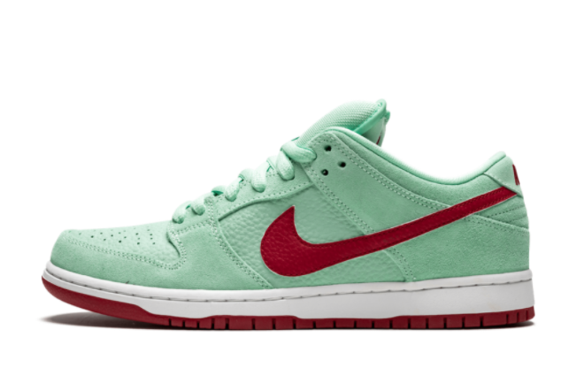 New Release Nike SB Dunk Low Mint Red Shoes 304292-360