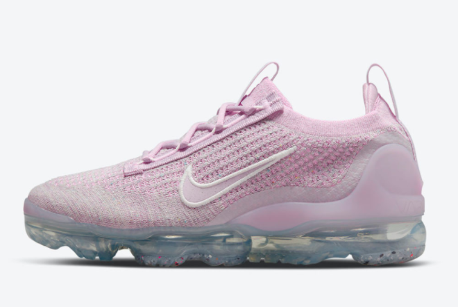 Newest Nike Air VaporMax 2021 In Pink Running Shoes DH4088-600