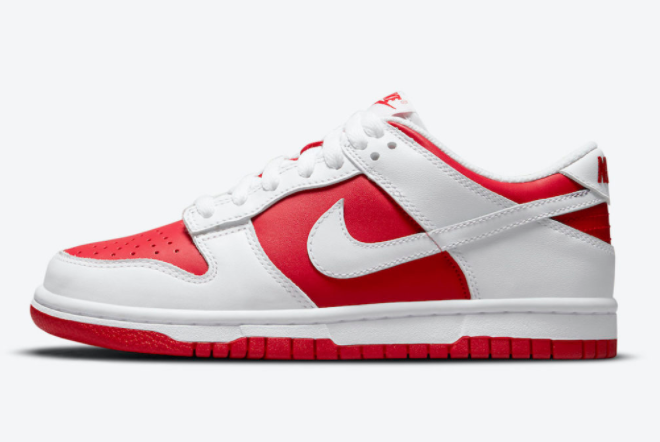 2021 Latest Nike Dunk Low “University Red” DD1391-600