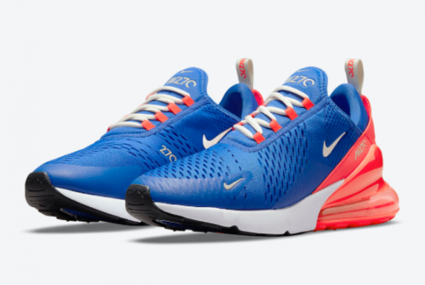 2021 New Released Nike Air Max 270 USA Blue White Red DM8315-400-2