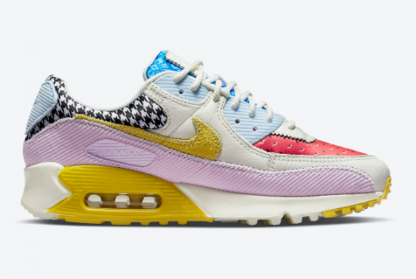 2021 Nike Air Max 90 Multi Prints and Materials For Sale DM8075-100-3