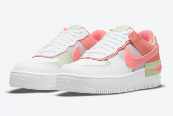 Womens Nike Air Force 1 Shadow White Easter Casual Shoes CI0919-110-2