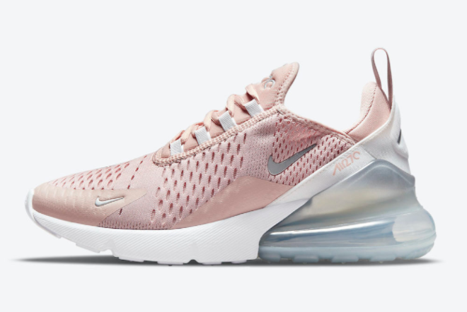 Womens Nike Air Max 270 Muted Pink Trainers Outlet DJ5991-100