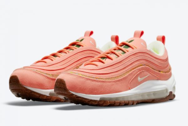 2021 New Arrival Nike Air Max 97 Cork Coral Pink DC4012-800-2