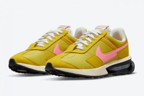 2021 Newest Nike Air Max Pre-Day Yellow Pink DH5676-300-1