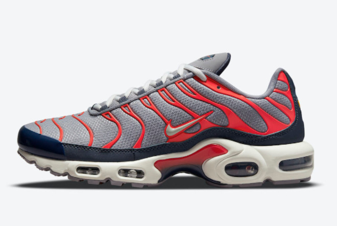 2021 Summer Nike Air Max Plus Grey Infrared On Sale DB0682-003