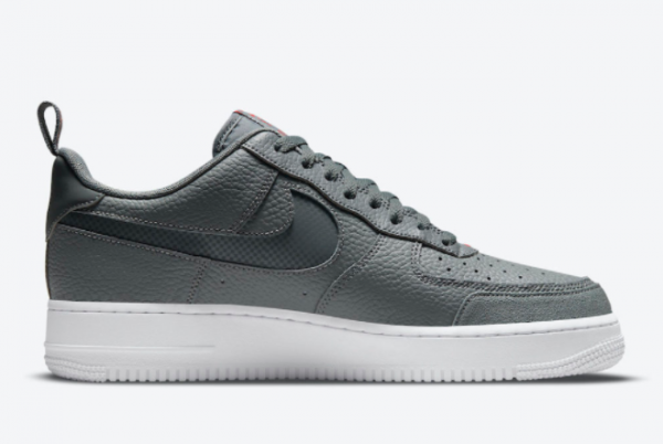 Nike Air Force 1 Low Grey Red White Hot Sell DN4433-001-1