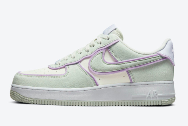 Nike Air Force 1 Low Sea Glass/Seafoam-Pure Violet DN5056-100