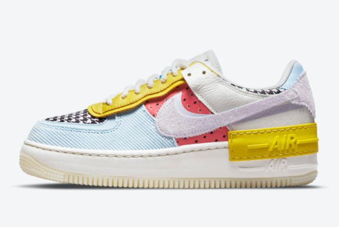 Nike Air Force 1 Low Shadow Multi-Color Cheap Price DM8076-100