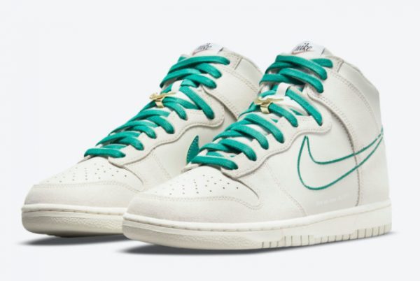Nike Dunk High First Use Green White For Sale Online DH0960-001-2