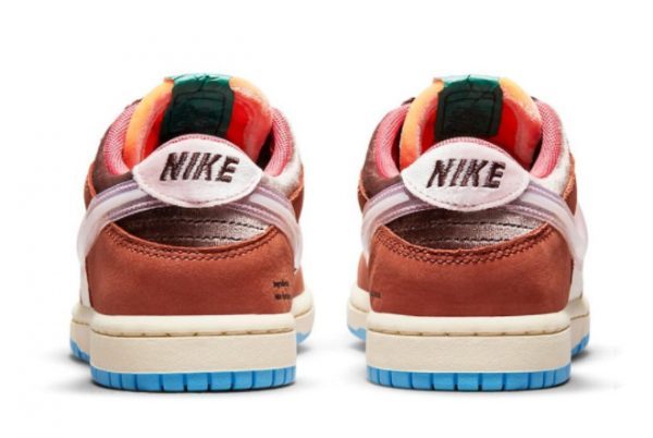 Social Status x Nike Dunk Low Canvas/Mid Soft Pink-Burnt Brown DM3350-700-3