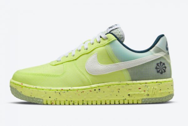 2021 New Arrival Nike Air Force 1 Crater Lemon Twist DH2521-700