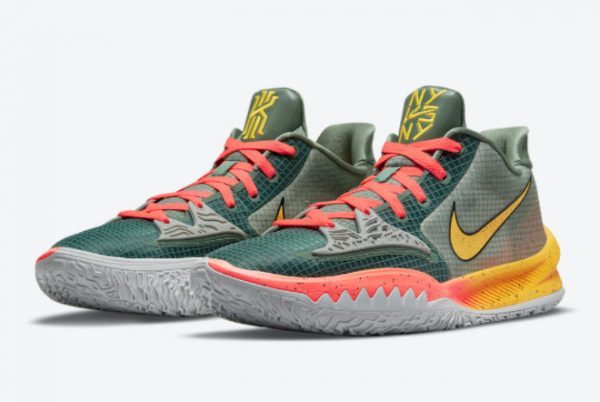 2021 New Arrival Nike Kyrie Low 4 Sunrise CW3985-301-2