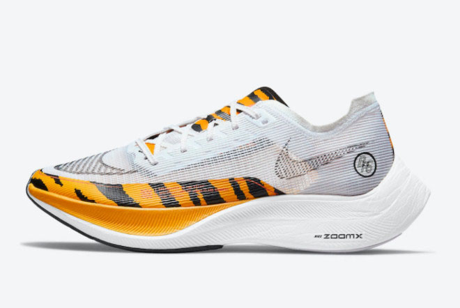 2021 Newest Nike ZoomX Vaporfly Next% 2 BRS White Gold DM7601-100
