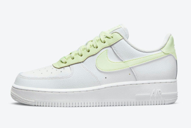 Cheap Nike Air Force 1 Low WMNS White Barely Volt 315115-166