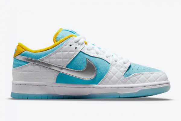 FTC x Nike SB Dunk Low Lagoon Pulse Trainers DH7687-400-1