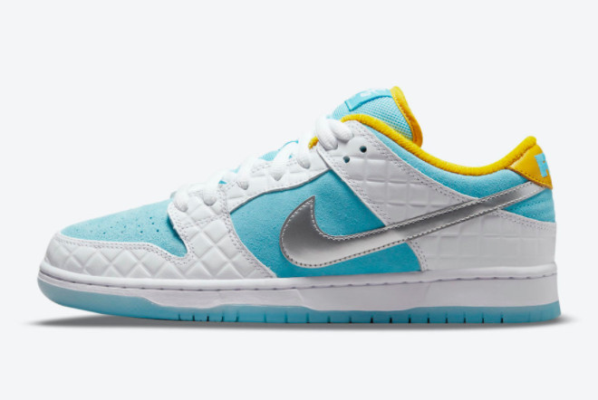 FTC x Nike SB Dunk Low Lagoon Pulse Trainers DH7687-400