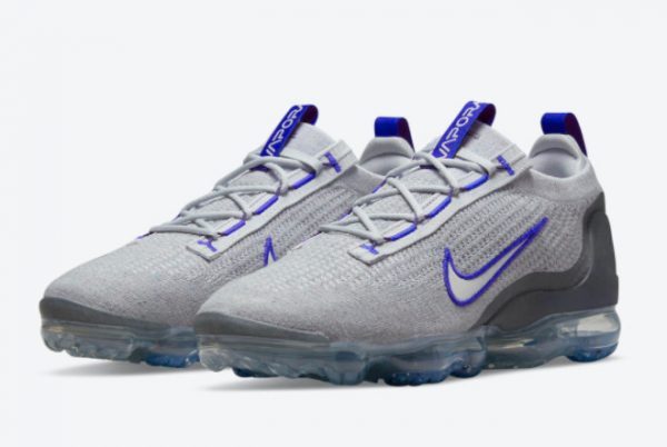 Latest Nike Air VaporMax 2021 Grey Blue For Sale DH4085-002-1