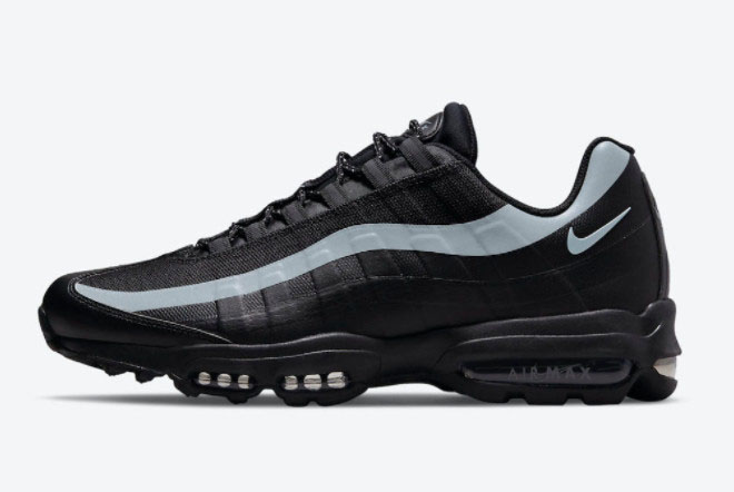 Mens Nike Air Max 95 Ultra Black Reflective For Sale DM9103-001