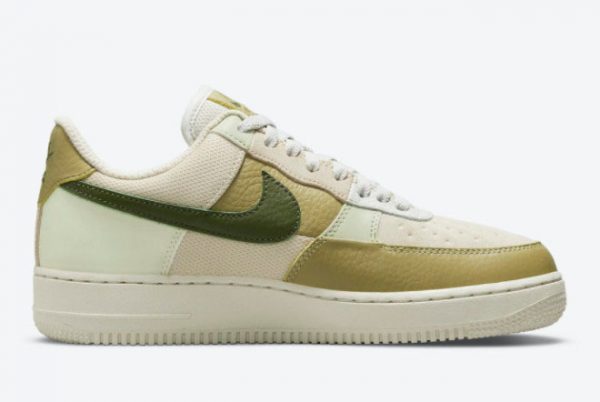 Nike AF1 Air Force 1 Low Rough Green Sneakers On Sale DO6717-001-1