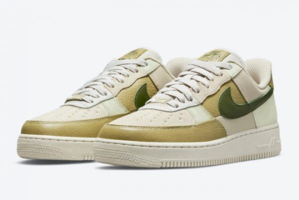 Nike AF1 Air Force 1 Low Rough Green Sneakers On Sale DO6717-001-2