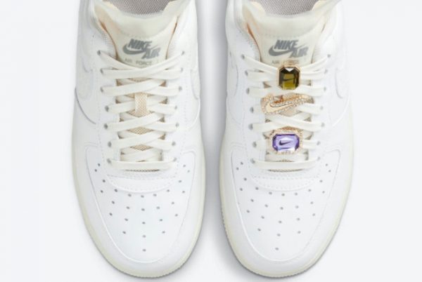 Nike Air Force 1 Low Bling Casual Shoes For Sale DN5463-100-1